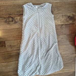 Light Gray Textured Baby Sleep Sack 18-24